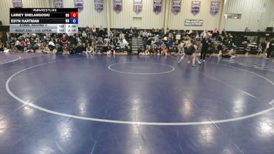 110 Open Cons. Round 3 - Edyn Hartman, Waldorf University vs Lainey Shelangoski, Wartburg
