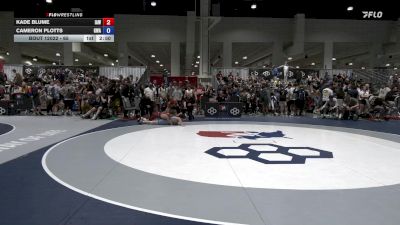 65 lbs Champ. Round 1 - Kade Blume, Immortal Athletics WC vs Cameron Plotts, Gladiator Wrestling Academy