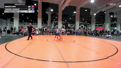 80 lbs Champ. Round 1 - Gideon Hope, Outlaw Wrestling Club vs Yassael Gonzlez, Arizona