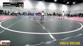 110 lbs 7th Place - Zayd Ahmed, Best Trained 12U vs Harper Schwettman, Jokers 12U