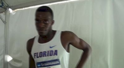 Sean Obinwa Dissapointed in missing 800 final at NCAA Outdoors 2013