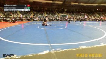 61 lbs Consi Of 8 #2 - Cyborg Marquez, Top Rank vs Cody Brown Jr., Avon Wrestling Club