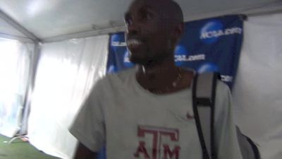 Henry Lelei asked if he's ready to win an steeple title at NCAA Outdoors 2013