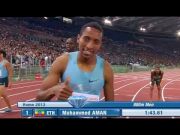 Mohammed Aman wins 2nd 800m race, Solomon Fades in Rome