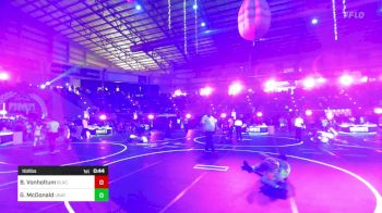 102 lbs Consi Of 8 #1 - Brody Vonholtum, Black Fox Wrestling Academy vs Greyson McDonald, Unattached