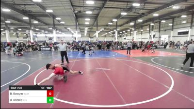 123 lbs Quarterfinal - Brooks Bowyer, East Valley WC vs Bobby Robles, Ichiban WC