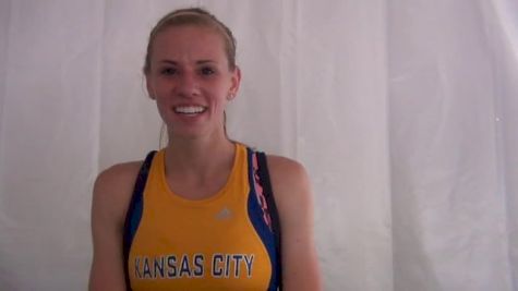 Courtney Frerichs into final as first female Kangaroo in school history