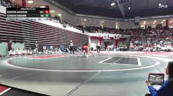 120 lbs Quarterfinals (8 Team) - Cooper Jackson, TUTTLE vs Carson Osburn, VINITA