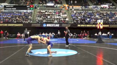 149 lbs Champ. Round 1 - Nate Fitt, Coast Guard vs Chase Fiser, Loras