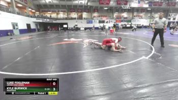 133 lbs Semifinal - Kyle Burwick, Nebraska vs Luke Fogleman, Grand View (Iowa)