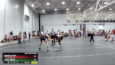 138 lbs Placement (4 Team) - Damon Soto, Este Built WC vs Luke Wells, VA Team Predator