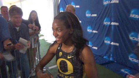 English Gardner Battles through injury for 3rd fastest 100m ever at NCAA Outdoors 2013