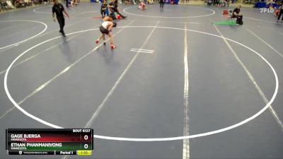 113 lbs Semifinal - Gage Bjerga, Minnesota vs Ethan Phanmanivong, Minnesota