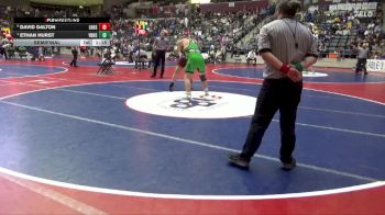 5A 285 lbs Semifinal - Ethan Hurst, Van Buren vs David Dalton, Lake Hamilton