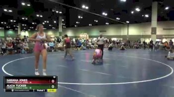 155 lbs Round 2 (16 Team) - Alicia Tucker, Charlie`s Angels-IL Blk vs Sariana Jones, Florida Girls All Stars