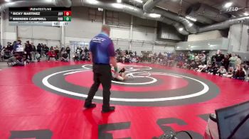 144 lbs Cons. Round 5 - Brenden Campbell, Palmer Ridge vs Ricky Martinez, Jefferson
