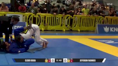 Cleber Sousa vs Jefferson Fagundes 2025 American National IBJJF Jiu-Jitsu Open Championship