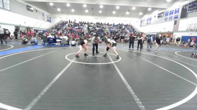 135 lbs Champ. Round 3 - Ava Mendoza, Terra Nova vs Yannis Gonzalez-Barron, John F Kennedy