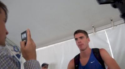 Who is Zach Perkins and how did he finish 2nd in 1500 at NCAA Outdoor 2013