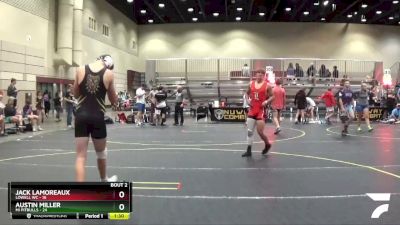 170 lbs Quarterfinals (8 Team) - Jack Lamoreaux, Lowell WC vs Austin Miller, Mi Pitbulls