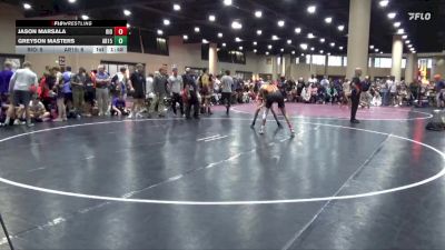 113 lbs Round 3 (6 Team) - Greyson Masters, AR- 15 vs Jason Marsala, Rio Wrestling Club