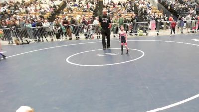 47 lbs Cons. Round 3 - Ramir McCreary, NWAA Wrestling vs Kaeson Pratt, Journeymen Wrestling Club