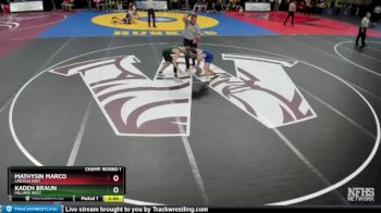 Champ. Round 1 - Kaden Braun, Millard West vs Mathysin Marco, Lincoln East