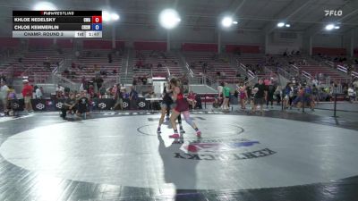 110 lbs Champ. Round 3 - Khloe Nedelsky, Contenders Wrestling Academy vs Chloe Kemmerlin, Clarksville High School Wrestling