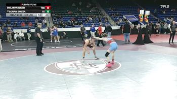 120 lbs Consi Of 8 #2 - Dylan Walker, Tyngsborough/Dracut vs Logan Souza, Whittier