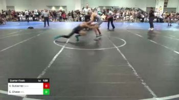 130 lbs Quarterfinal - Viviano Gutierrez, Savage House vs Curtis Chase, Vail Wr Ac