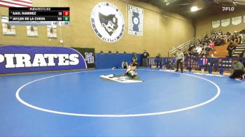 132 lbs Champ. Round 2 - Saul Ramirez, Santa Maria vs Jaylen De La Cueva, R.F. Kennedy