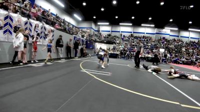 67 lbs Rr Rnd 2 - Mila Rodriguez, Noble Takedown Club vs Harper Clinkenbeard, Comanche Takedown Club