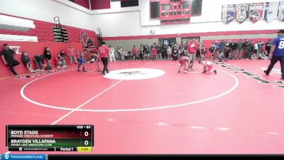 63 lbs Cons. Semi - Boyd Stagg, Prosser Wrestling Academy vs Brayden Villafana, Moses Lake Wrestling Club