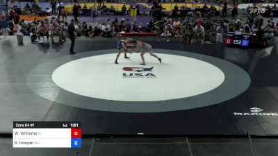 138 lbs Cons 64 #1 - Wade Williams, ID vs Kamden Hooper, MO