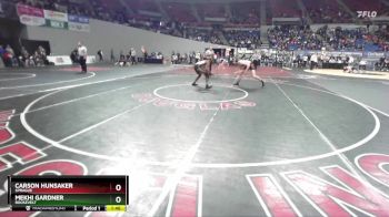 6A-165 lbs Champ. Round 2 - Mekhi Gardner, Roosevelt vs Carson Hunsaker, Sprague