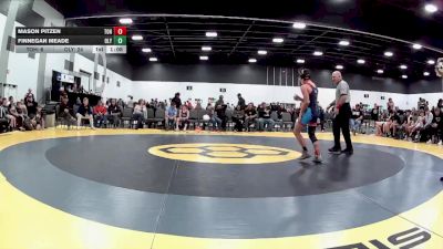 119 lbs Round 3 - Finnegan Meade, Olympia vs Mason Pitzen, Team Ohio