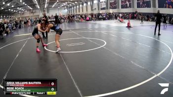 165 lbs Semifinal - Reise Roach, Takedown-City Wrestling vs Aisha Williams Bautista, FM Wrestling Club