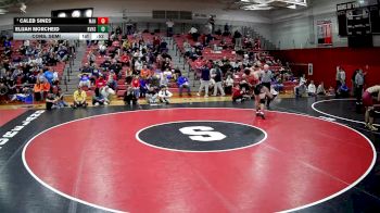 160 lbs Cons. Semi - Caleb Sines, Meyersdale Area Hs vs Elijah Morcheid, River Valley Hs