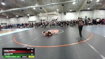 126 lbs Cons. Round 4 - Chris Barela, La Junta vs Ian Bacon, Vista Peak