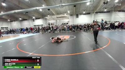 126 lbs Cons. Round 4 - Chris Barela, La Junta vs Ian Bacon, Vista Peak