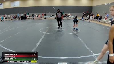 72 lbs Round 8 (10 Team) - Julia Martin, Full Circle vs Matthew Bly, Mat Assassins