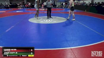 6A 215 lbs Cons. Round 3 - Cooper Hilyer, Fort Payne vs Ameer Hasty Jr, Pelham