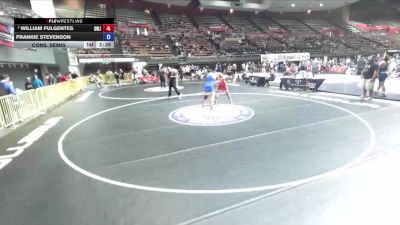 97 kg Cons. Semis - William Fulgentes, SoCal Wrestling & Judo vs Frankie Stevenson
