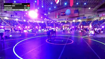 132 lbs Round Of 32 - Gabriel Delbridge, Eaglecrest WC vs Kyle Steburg, Northwest Vikings