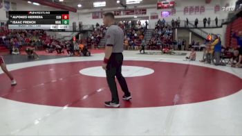 138 lbs Cons. Round 3 - Alfonzo Herrera, Clinton vs Isaac French, Wahlert, Dubuque
