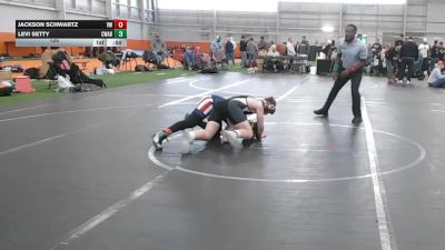 120 lbs Semis & 1st Wrestleback (8 Team) - Jackson Schwartz, Valor Wrestling vs Levi Setty, Contenders WA Blue