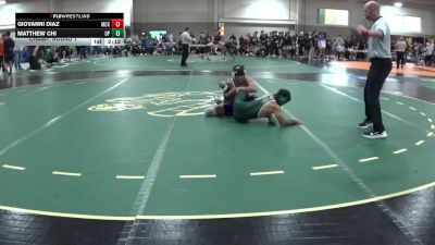 133 lbs Champ. Round 1 - Giovanni Diaz, McKendree vs Matthew Chi, UW Parkside