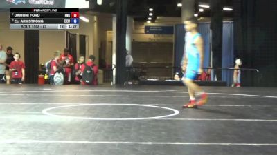 82 lbs Quarters - Damoni Ford, PSF Wrestling Academy vs Eli Armstrong, East Idaho Elite Wrestling Club