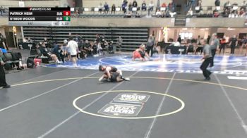 107 lbs Round 1 (4 Team) - Symon Woods, Washington, IL vs Patrick Heim, Shakopee, MN