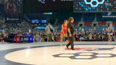 135 lbs Champ. Rd Of 64 - Giavonna Good, UT vs Evalie Maffey, OH